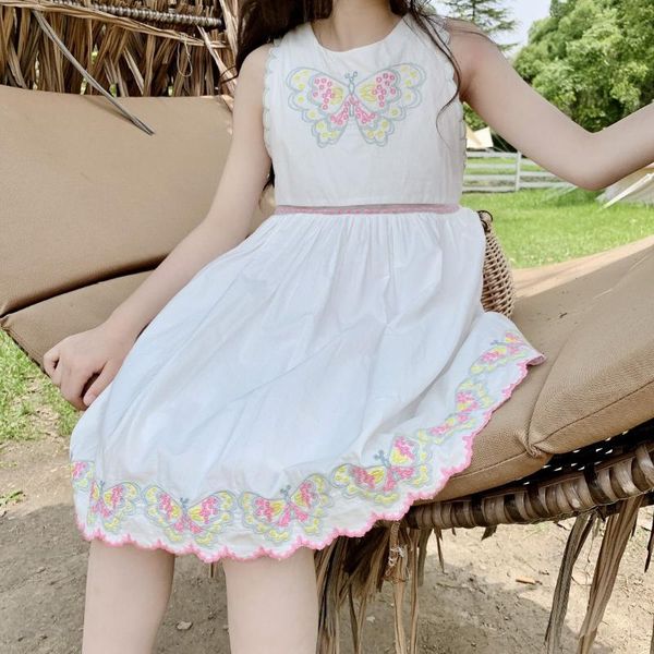 girl's dresses summer girls dress sweet butterfly embroidery wave lace racer back princess, Red;yellow
girl's dresses summer girls dress sweet butterfly embroidery wave lace racer back princess, Red;yellow
