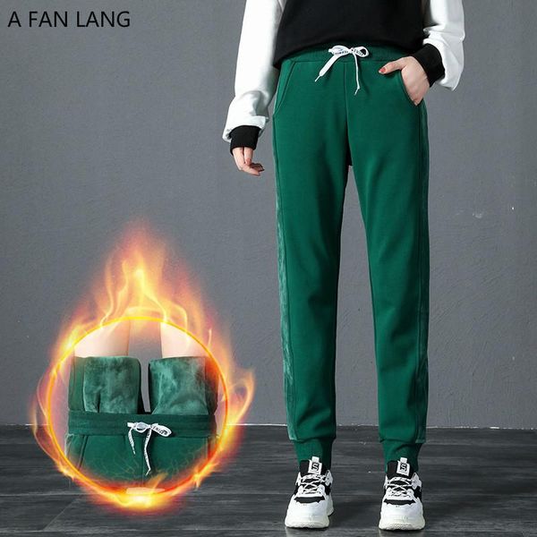 women's pants & capris a fan lang women winter velvet keep warm casual sweat harem sports trousers streetwear slacks,woman's splic, Black;white
women's pants & capris a fan lang women winter velvet keep warm casual sweat harem sports trousers streetwear slacks,woman's splic, Black;white