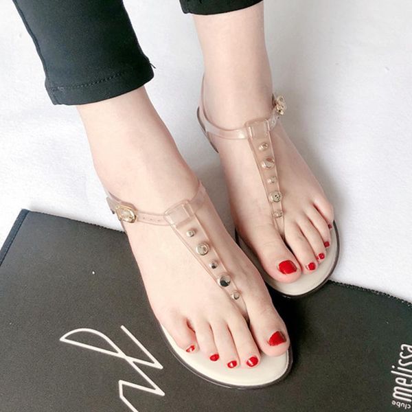fairy rome clip toe rivets solid flat jelly sandals women beach shoes buckle band gladiator plastic femmes sandalias 2021, Black
fairy rome clip toe rivets solid flat jelly sandals women beach shoes buckle band gladiator plastic femmes sandalias 2021, Black