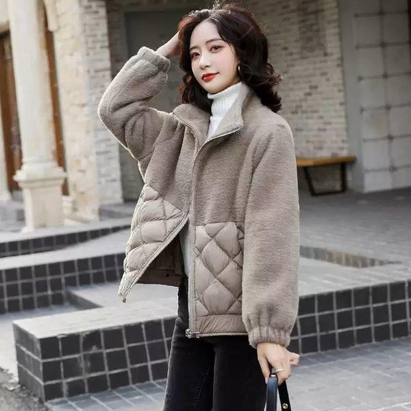 autumn and winter pathwork women short fashion jacket warm coat parker women's down & parkas, Black
autumn and winter pathwork women short fashion jacket warm coat parker women's down & parkas, Black