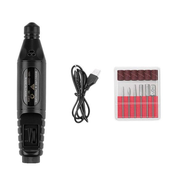 nail art kits professional electric manicure machine pen pedicure file tools 6 bits drill equipment black
nail art kits professional electric manicure machine pen pedicure file tools 6 bits drill equipment black