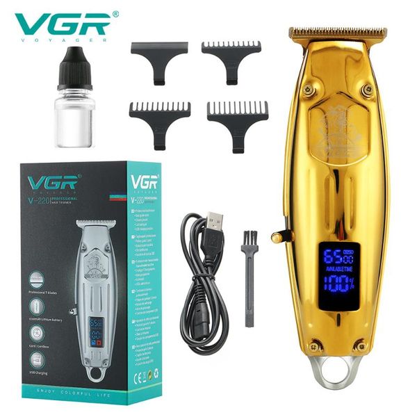 hair clippers vgr oil head electric clipper haircut rechargeable full metal professional v-220
hair clippers vgr oil head electric clipper haircut rechargeable full metal professional v-220