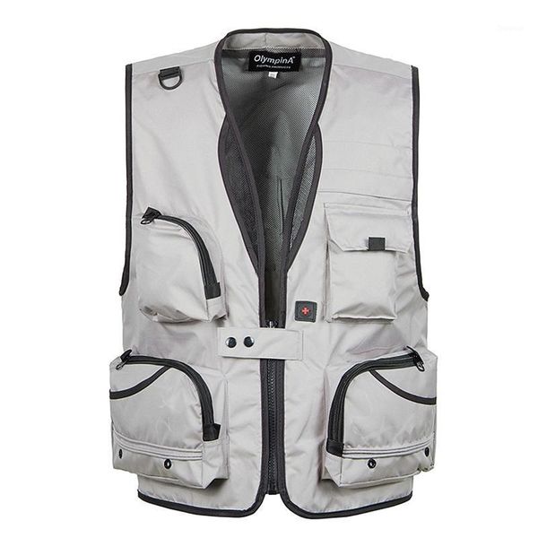 men's vests autumn fishing vest middle-aged elderly multi-pockets jacket men mesh waistcoat thin casual plus size sleeveless coats, Black;white
men's vests autumn fishing vest middle-aged elderly multi-pockets jacket men mesh waistcoat thin casual plus size sleeveless coats, Black;white
