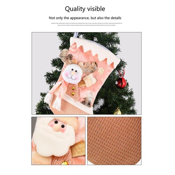 christmas decorations stocking classic 3d plush santa claus snowman reindeer garter holiday decoration suitable for family vacation
christmas decorations stocking classic 3d plush santa claus snowman reindeer garter holiday decoration suitable for family vacation