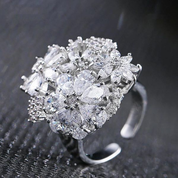 wedding rings trendy flower for women creative bow star wing butterfly zircon opening bridal cocktail party finger jewelry, Slivery;golden
wedding rings trendy flower for women creative bow star wing butterfly zircon opening bridal cocktail party finger jewelry, Slivery;golden