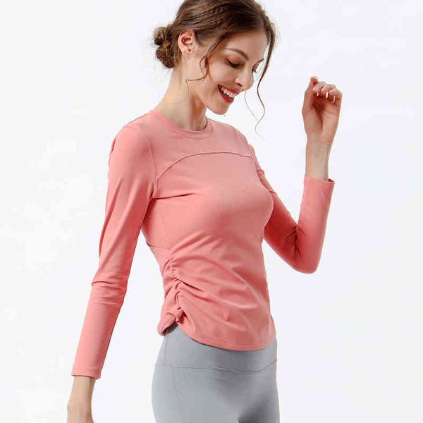 women's t-shirt jackets autumn and winter sports fitns long sleeve t-shirt running yoga without bra, White
women's t-shirt jackets autumn and winter sports fitns long sleeve t-shirt running yoga without bra, White
