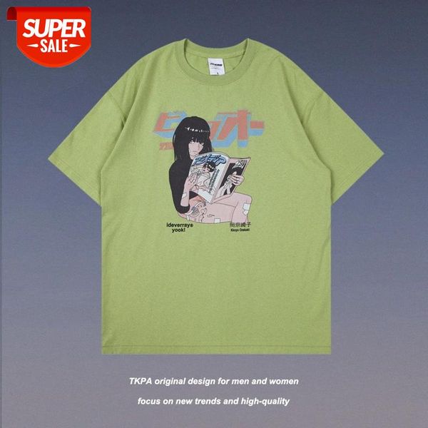 t shirt japanese cartoon anime print short-sleeved men and women tide brand street loose simple couple casual tee #wf9k, White;black
t shirt japanese cartoon anime print short-sleeved men and women tide brand street loose simple couple casual tee #wf9k, White;black