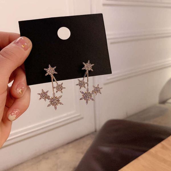 south korea dongdamen mangxing front and back female s925 silver needle personalized net red earrings, Black
south korea dongdamen mangxing front and back female s925 silver needle personalized net red earrings, Black