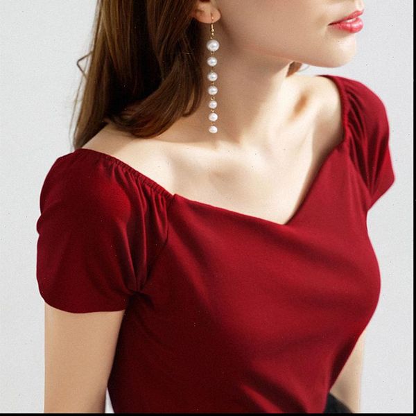 fashion spring summer style womens blouses cotton casual short sleeve v neck solid loose df3492, White
fashion spring summer style womens blouses cotton casual short sleeve v neck solid loose df3492, White