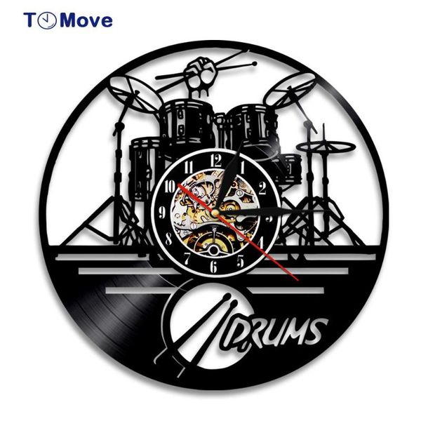 music instrument drum kit record wall clock drummers personalized bedroom decor lover gift clocks
music instrument drum kit record wall clock drummers personalized bedroom decor lover gift clocks