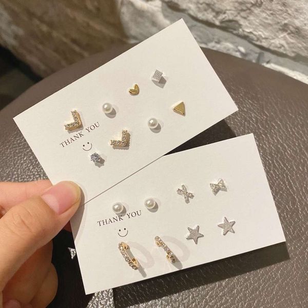 earrings pure silver simple women's small and exquisite cold air earring set fashion net red temperament earrings, Golden
earrings pure silver simple women's small and exquisite cold air earring set fashion net red temperament earrings, Golden