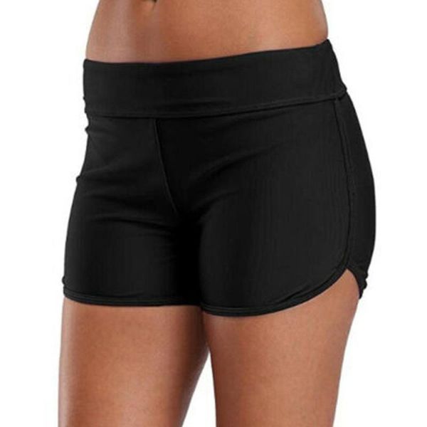 summer swim shorts women black blue bikini bottom tankini swimwear solid color beach two-piece suits
summer swim shorts women black blue bikini bottom tankini swimwear solid color beach two-piece suits