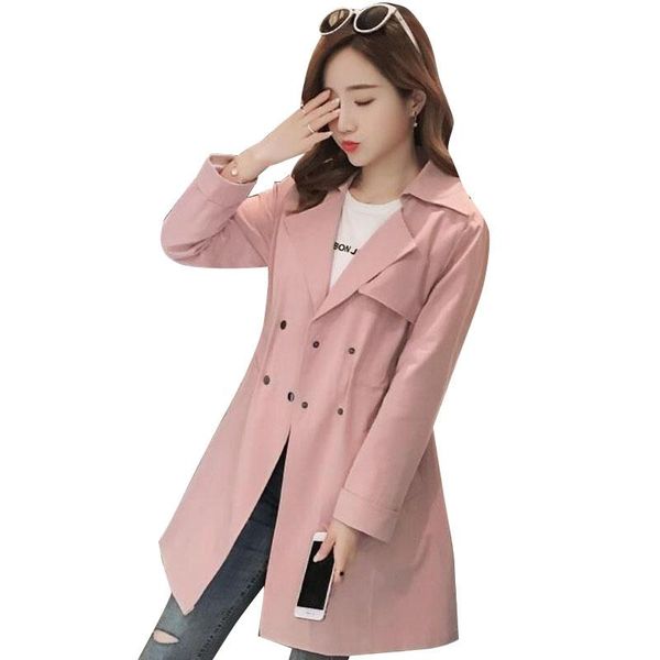 women's trench coats coat women turn-down collar full sleeve loose korean elegant 21 spring autumn midi-length windbreaker female ld228, Tan;black
women's trench coats coat women turn-down collar full sleeve loose korean elegant 21 spring autumn midi-length windbreaker female ld228, Tan;black