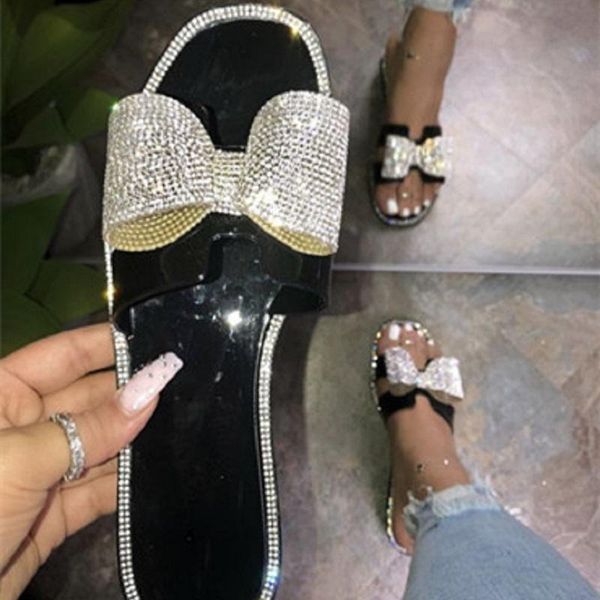 slippers summer women luxury rhinestones black flat sandals ladies beach shoes transparent jelly slides roman flip flops
slippers summer women luxury rhinestones black flat sandals ladies beach shoes transparent jelly slides roman flip flops