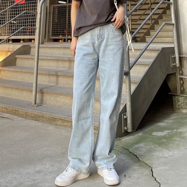 women's jeans jeans high-legged, blue streetwear vintage fashion harajuku slacks straight cnr7
women's jeans jeans high-legged, blue streetwear vintage fashion harajuku slacks straight cnr7