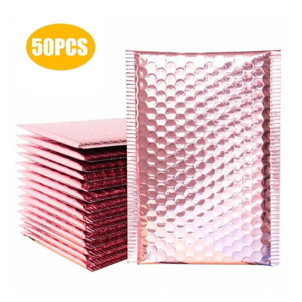 storage bags 50pcs poly bubble mailers padded envelopes lined mailer self seal( pink)
storage bags 50pcs poly bubble mailers padded envelopes lined mailer self seal( pink)