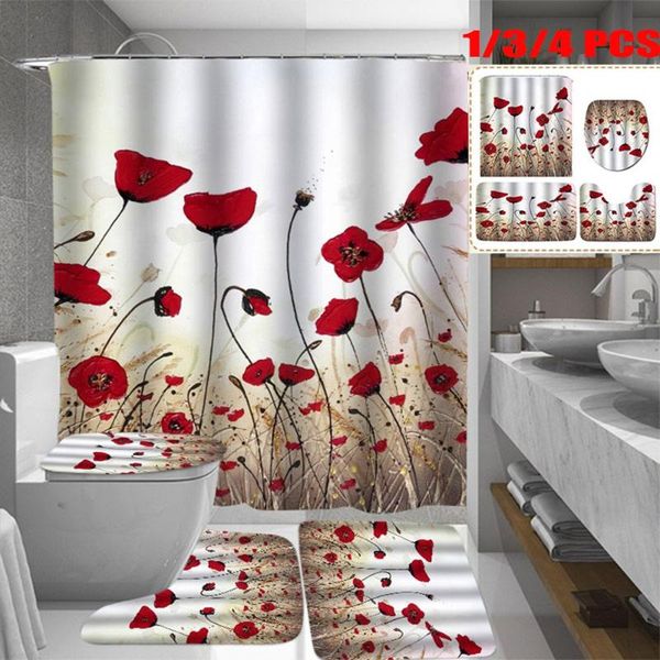 beautiful flower printing shower curtain non-slip cushion u-shaped cushion,suitable for bathroom scenes home essentials curtains
beautiful flower printing shower curtain non-slip cushion u-shaped cushion,suitable for bathroom scenes home essentials curtains