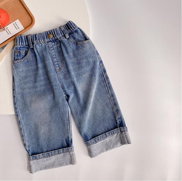 jeans autumn boys loose solid color all-match baby girls fashion soft denim pants 1-7y, Blue
jeans autumn boys loose solid color all-match baby girls fashion soft denim pants 1-7y, Blue