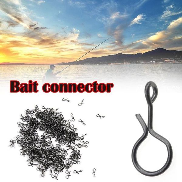 50pcs/bag fishing snap quick change for flies steel black lures clip snaps stainless hook loc e9f8 accessories
50pcs/bag fishing snap quick change for flies steel black lures clip snaps stainless hook loc e9f8 accessories