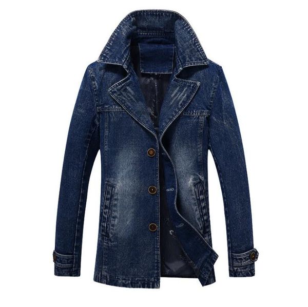 men's jackets 2021 fashion denim jacket men single breasted casual long windbreaker cowboy male jean coats 4xl, Black;brown
men's jackets 2021 fashion denim jacket men single breasted casual long windbreaker cowboy male jean coats 4xl, Black;brown
