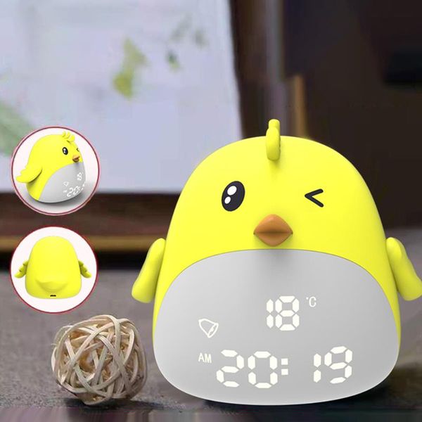 night lights cartoons chick light cute digital alarm clock usb lamp touching control for kids bedroom living room bedside
night lights cartoons chick light cute digital alarm clock usb lamp touching control for kids bedroom living room bedside