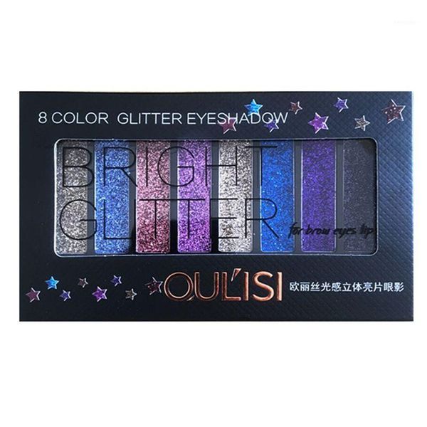 pro 8 color glitter eyeshadow eye shadow makeup cosmetic long lasting pigment sequins palette shimmer set1
pro 8 color glitter eyeshadow eye shadow makeup cosmetic long lasting pigment sequins palette shimmer set1