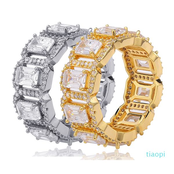 18k gold bling rectangle cubic zirconia mens hip hop ring band personalized iced out full diamond rapper jewelry gifts for men women, Silver
18k gold bling rectangle cubic zirconia mens hip hop ring band personalized iced out full diamond rapper jewelry gifts for men women, Silver