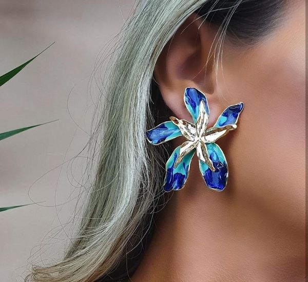 stud tocona vintage big colorful flower earrings for women charmings enamel exaggerated jewelry party gift brinco 17654, Golden;silver
stud tocona vintage big colorful flower earrings for women charmings enamel exaggerated jewelry party gift brinco 17654, Golden;silver