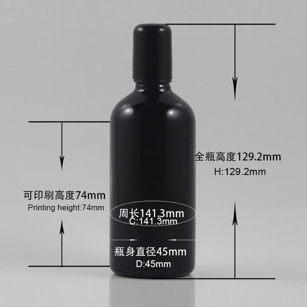 storage bottles & jars 100pcs/lot 100ml light black roll on glass bottle with glass/metal ball roller essential oil
storage bottles & jars 100pcs/lot 100ml light black roll on glass bottle with glass/metal ball roller essential oil