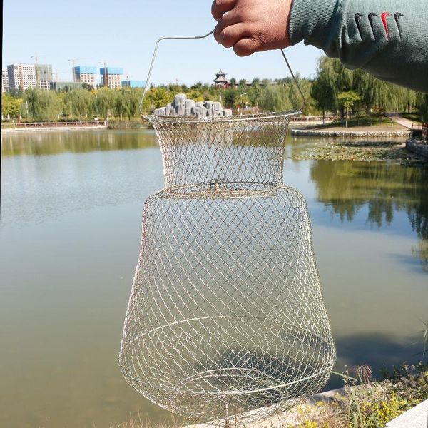 fishing accessories foldable net cage metal wire basket for crabs squid shrimp accessory
fishing accessories foldable net cage metal wire basket for crabs squid shrimp accessory