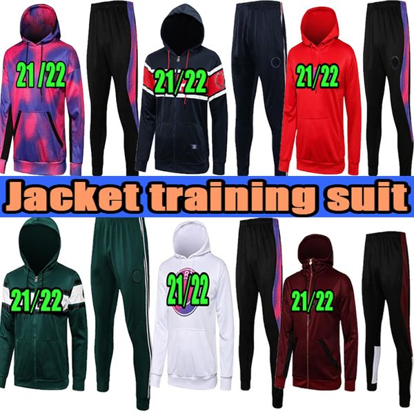 thailand 2021 paris soccer jersey jacket training suit set 2022 cavani mbappe classic hooded long sleeve sportswear sets tracksuit 20 21 22, Black;yellow
thailand 2021 paris soccer jersey jacket training suit set 2022 cavani mbappe classic hooded long sleeve sportswear sets tracksuit 20 21 22, Black;yellow