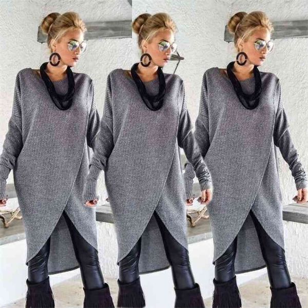 women dress long sleeve ladies casual loose solid o-neck autumn spring clothes sale outfit 210522, Black;gray
women dress long sleeve ladies casual loose solid o-neck autumn spring clothes sale outfit 210522, Black;gray