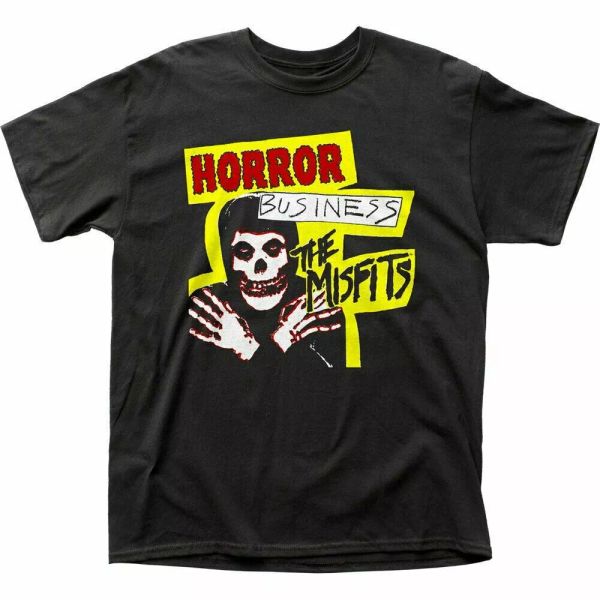 misfits horror business t shirt mens licensed rock n roll music retro band black, White;black
misfits horror business t shirt mens licensed rock n roll music retro band black, White;black