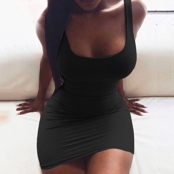 casual dresses fashion spaghetti strap bodycon dress summer women solid elegant sleeveless mini short ladies evening party, Black;gray
casual dresses fashion spaghetti strap bodycon dress summer women solid elegant sleeveless mini short ladies evening party, Black;gray