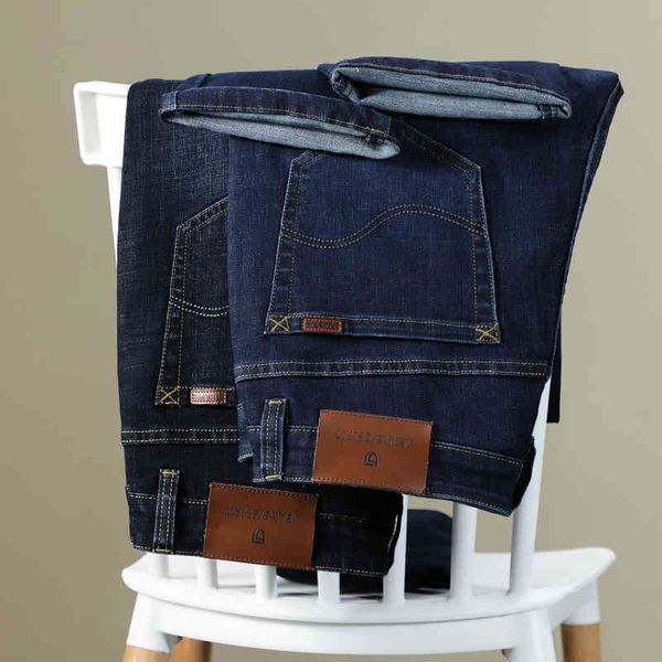 jean shan bao classic business straight autumn and winter marks clothing cotton fit jeans, Blue
jean shan bao classic business straight autumn and winter marks clothing cotton fit jeans, Blue
