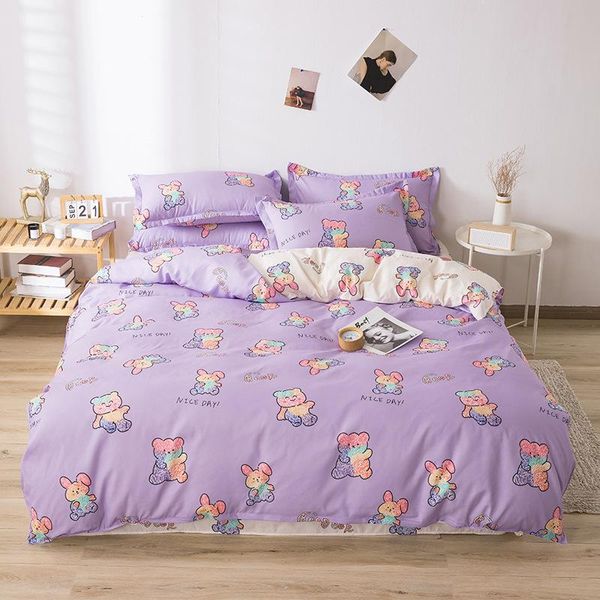 bedding sets cute graffiti bear washed cotton quilt cover pillow case bed sheet soft breathable single double king set oceania
bedding sets cute graffiti bear washed cotton quilt cover pillow case bed sheet soft breathable single double king set oceania
