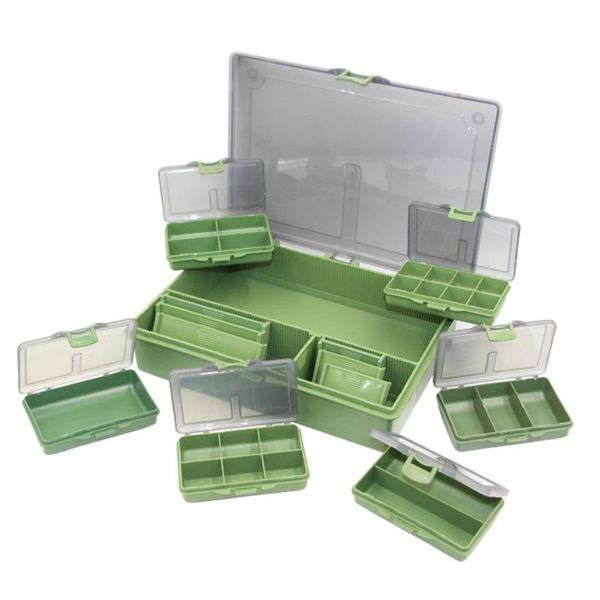 fishing accessories 7+2 large-capacity tackle box waterproof with partition double layer gear hook supplies lure storage
fishing accessories 7+2 large-capacity tackle box waterproof with partition double layer gear hook supplies lure storage