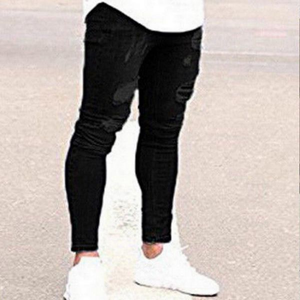 oeak mens solid color ny jeans fashion slim fit pencil pants casual hole ripped design streetwear, Blue
oeak mens solid color ny jeans fashion slim fit pencil pants casual hole ripped design streetwear, Blue