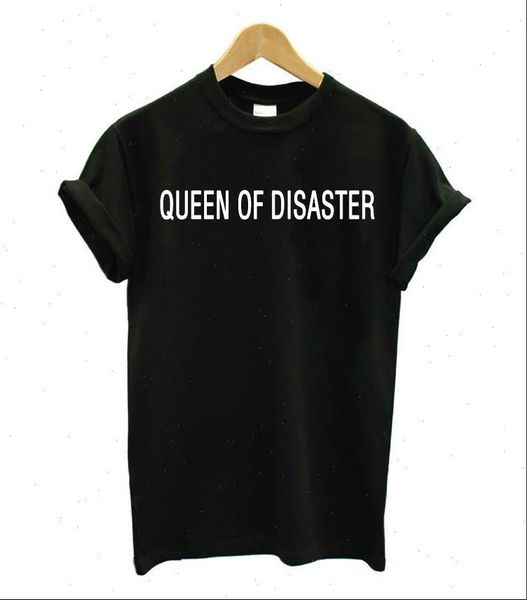 queen of disaster letters print womens t shirts cotton casual funny tee hipster drop ship z 839, White
queen of disaster letters print womens t shirts cotton casual funny tee hipster drop ship z 839, White