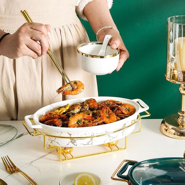 dinnerware sets oval creative soup pot ceramic rack with candle holder design slow-heating multi-purpose household dry cutlery
dinnerware sets oval creative soup pot ceramic rack with candle holder design slow-heating multi-purpose household dry cutlery