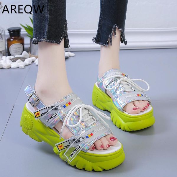 women sandals 2021 summer ladies casual shoes bling wedges platform 5 cm sandalias mujer, Black
women sandals 2021 summer ladies casual shoes bling wedges platform 5 cm sandalias mujer, Black