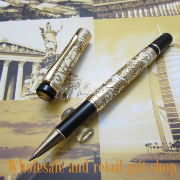 0.7mm perfect kim ho celluloid pen engraved of gold and white roller ballpoint pens, Blue;orange
0.7mm perfect kim ho celluloid pen engraved of gold and white roller ballpoint pens, Blue;orange