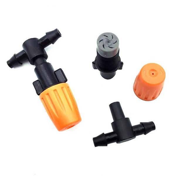 watering equipments orange atomization nozzle with tees connector greenhouse sprinkler cooling for 1/4 inch garden hose 100 pcs
watering equipments orange atomization nozzle with tees connector greenhouse sprinkler cooling for 1/4 inch garden hose 100 pcs