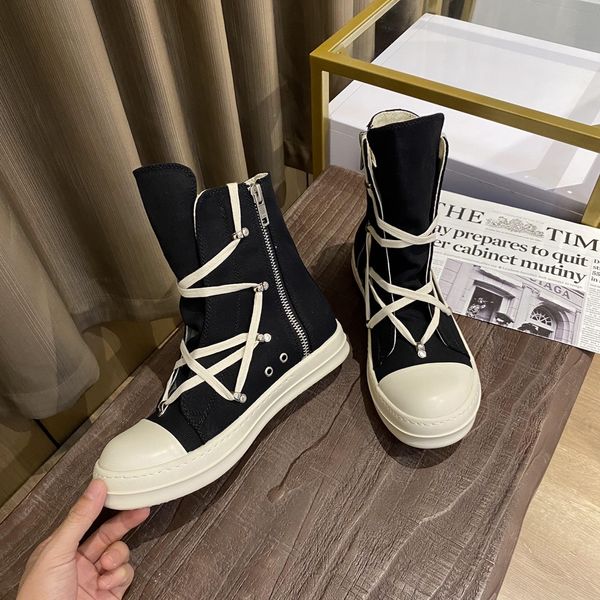 2022 men and women lovers casual ankle boots, breathable fashion genuine leather stitching canvas side zipper boots ,with box, Black;white
2022 men and women lovers casual ankle boots, breathable fashion genuine leather stitching canvas side zipper boots ,with box, Black;white