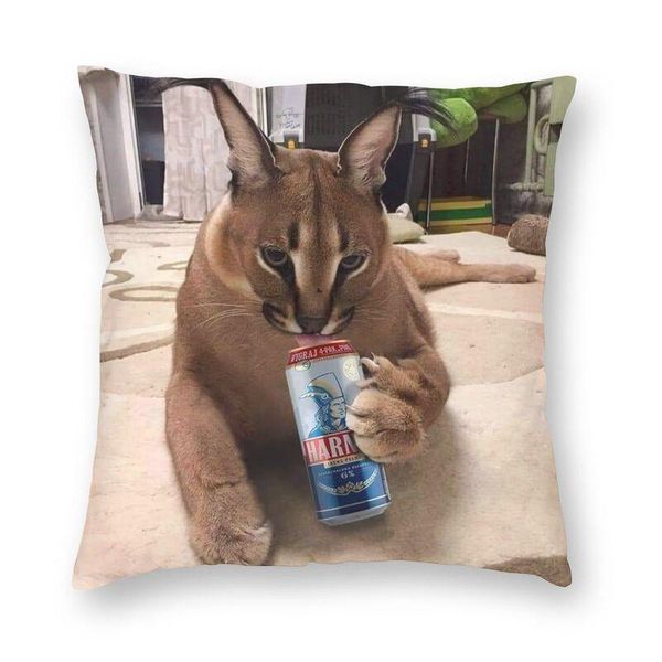 cushion/decorative pillow funny floppa drinking for sofa caracal cat nordic cushion cover car pillowcase
cushion/decorative pillow funny floppa drinking for sofa caracal cat nordic cushion cover car pillowcase
