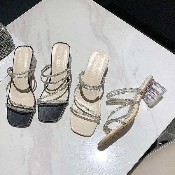 the 2021 versatile fashion rhinestone mid-heel chunky pumps dress shoes, Black
the 2021 versatile fashion rhinestone mid-heel chunky pumps dress shoes, Black