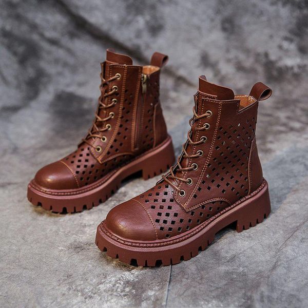 boots 2021 summer breathable punk ankle women lace up platform combat autumn gothic shoes leather motorcycle, Black
boots 2021 summer breathable punk ankle women lace up platform combat autumn gothic shoes leather motorcycle, Black