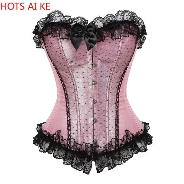 girl's pink satin lace trim overbust corset dancer showgirl barlesque corsets and bustiers lingerie waist cincher red 6xl &, Black;white
girl's pink satin lace trim overbust corset dancer showgirl barlesque corsets and bustiers lingerie waist cincher red 6xl &, Black;white
