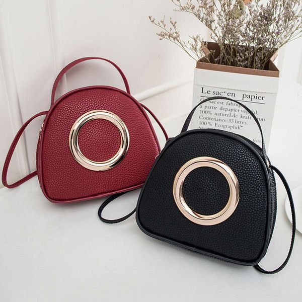 small square pu leather shoulder bag fashion metal ring msenger crossbody handbag tote sac
small square pu leather shoulder bag fashion metal ring msenger crossbody handbag tote sac