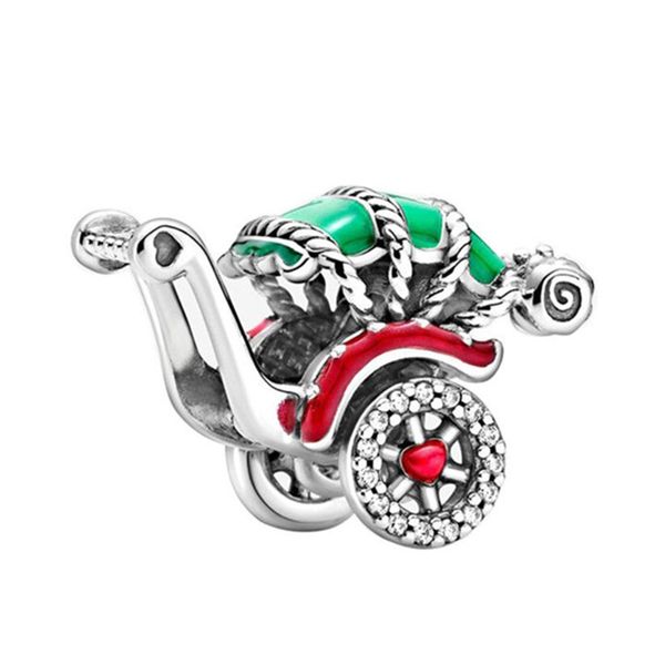 1pcs cute baby carriage pendant diy beads adapting to original pandora charm bracelet ladies jewelry making gifts, Silver
1pcs cute baby carriage pendant diy beads adapting to original pandora charm bracelet ladies jewelry making gifts, Silver